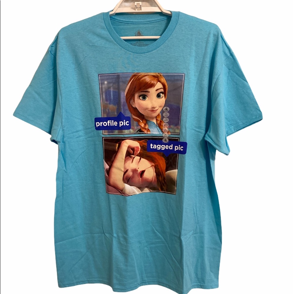 Disney Parks Princess Anna Profile Pic TShirt